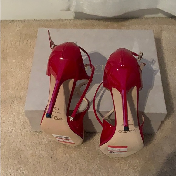 Jimmy Choo Red Pump - Picture 3 of 3